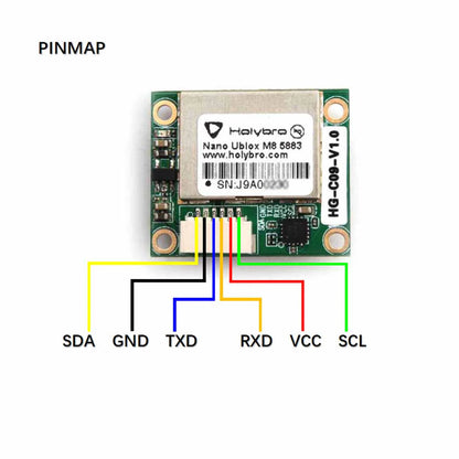 Nano M8 5883 GPS Module - Holybro