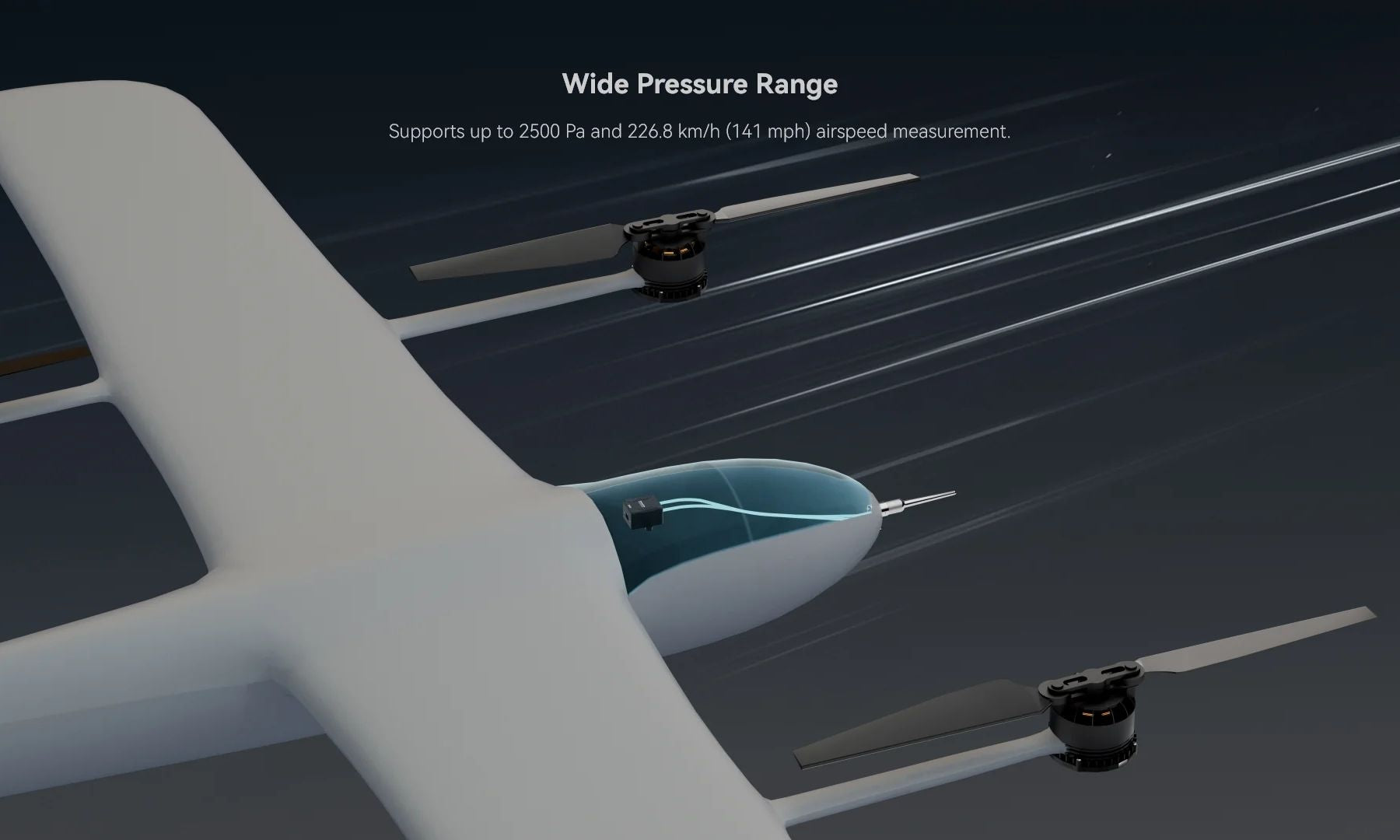 High Precision DroneCAN Airspeed Sensor - DLVR banner