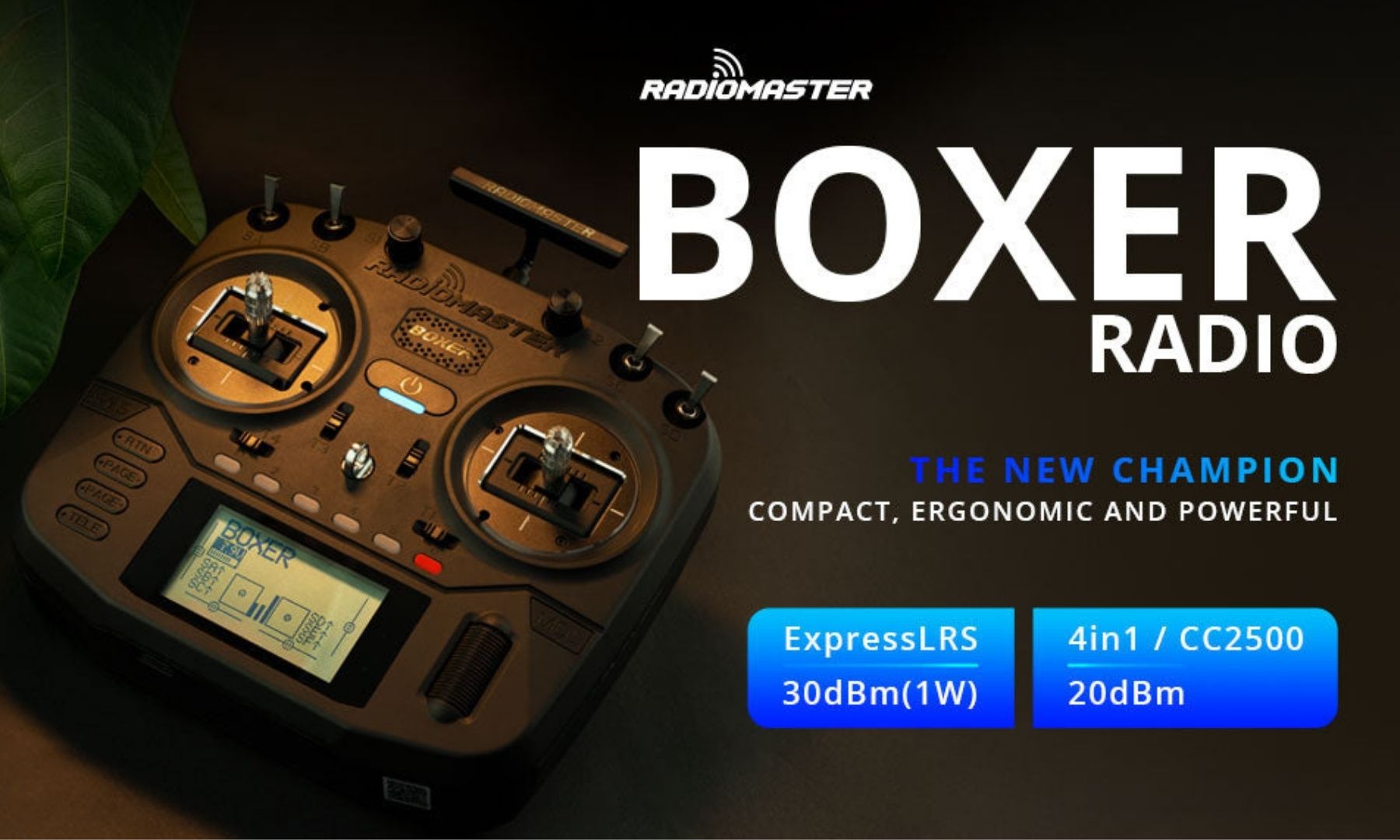 RadioMaster Boxer Radio Controller banner