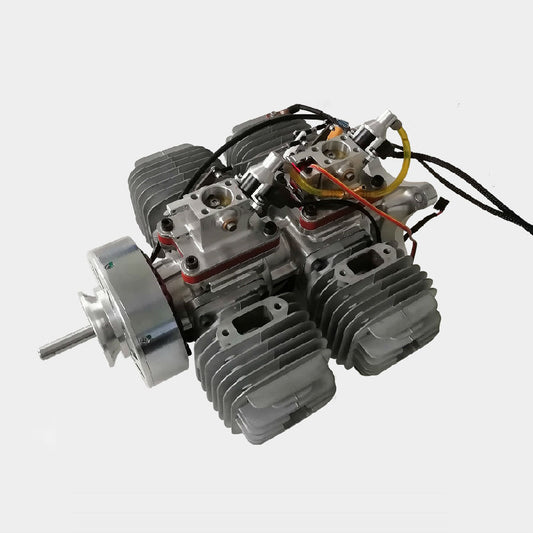 DLA232 with starter and alternator, injection system