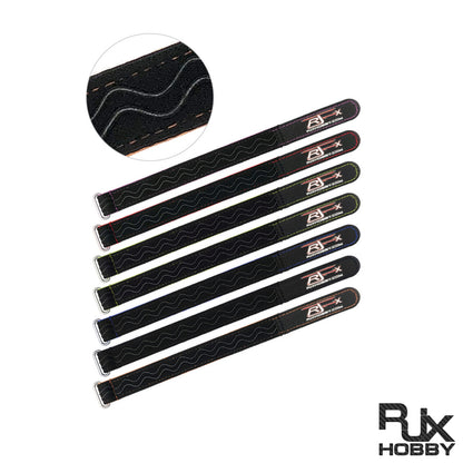 2pcs Kevlar Stitched Non-Slip Silicone Battery Straps(Width: 20mm Length: 180-400mm)