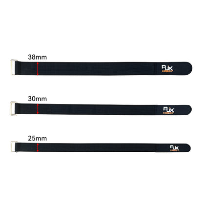 Kevlar Stitched Non-Slip Silicone Battery Strap (25/30/38mm Width, 500–1000mm Length)